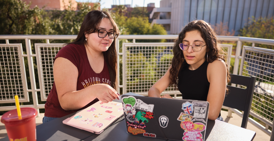 Women with laptop